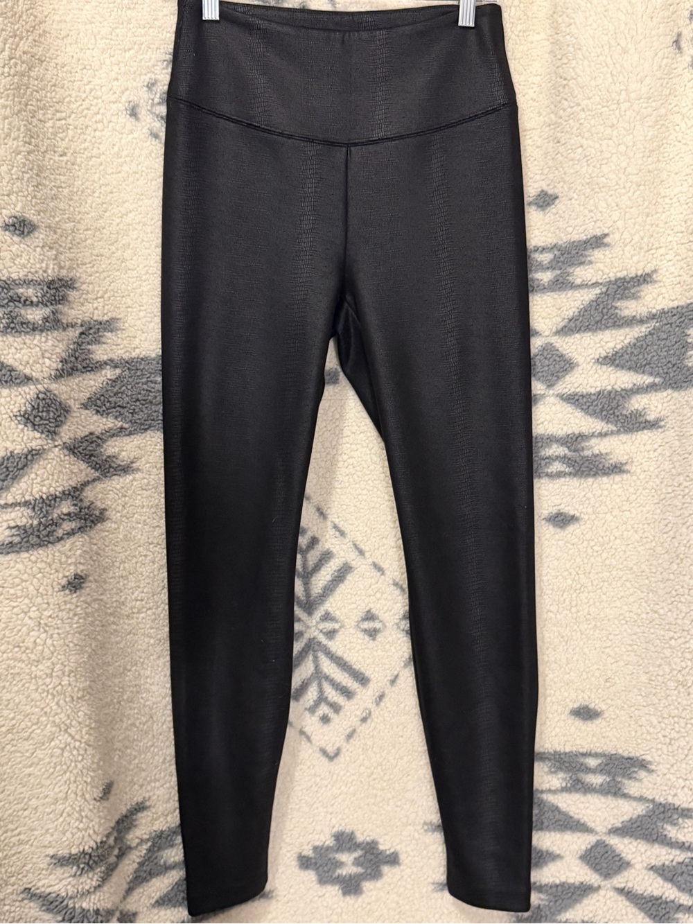 White House Black Market Black Faux Leather Leggings